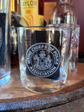 Maine Chiefs of Police Association On the Rocks Glass