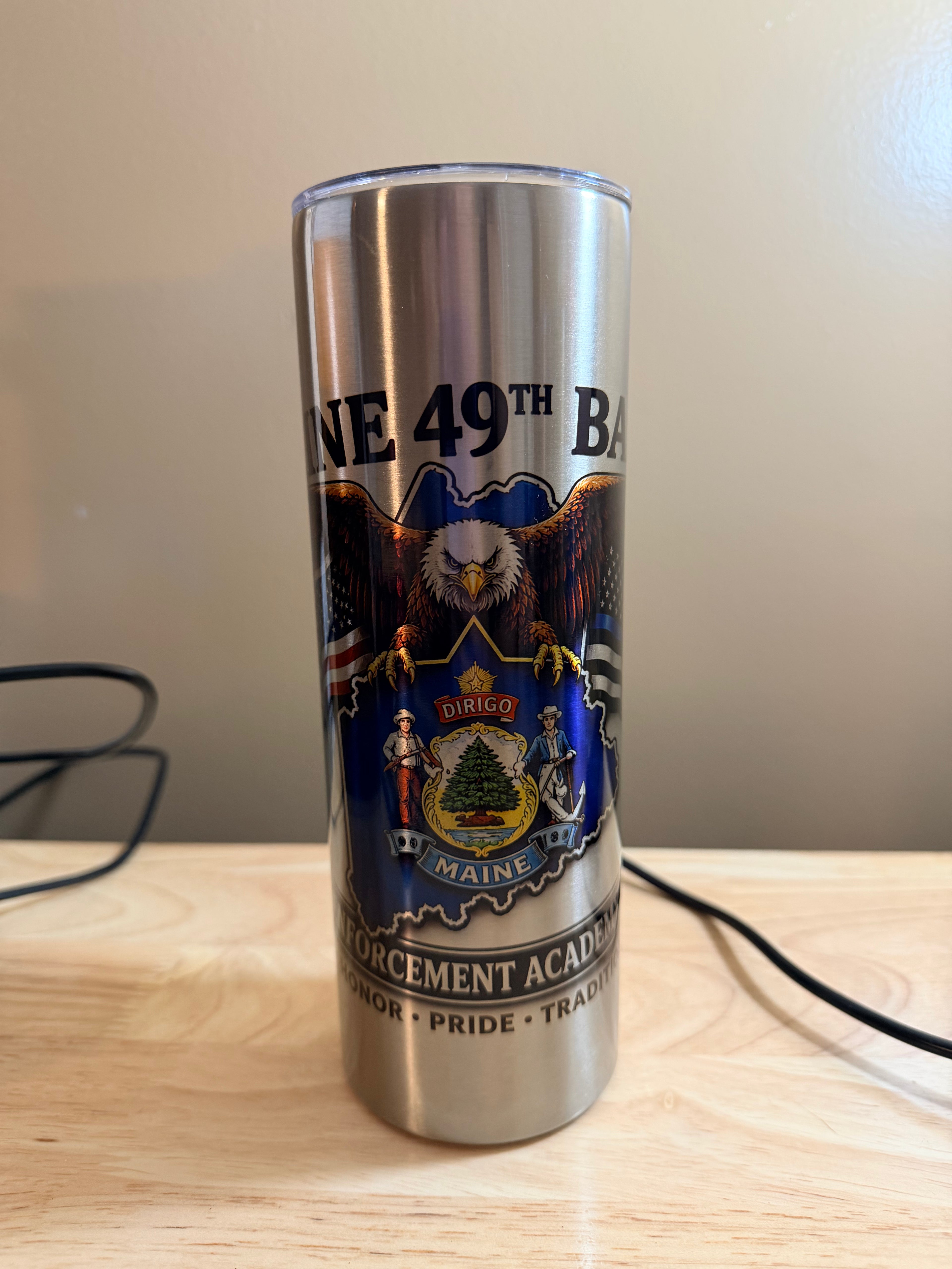 MCJA 49th BLETP tumbler