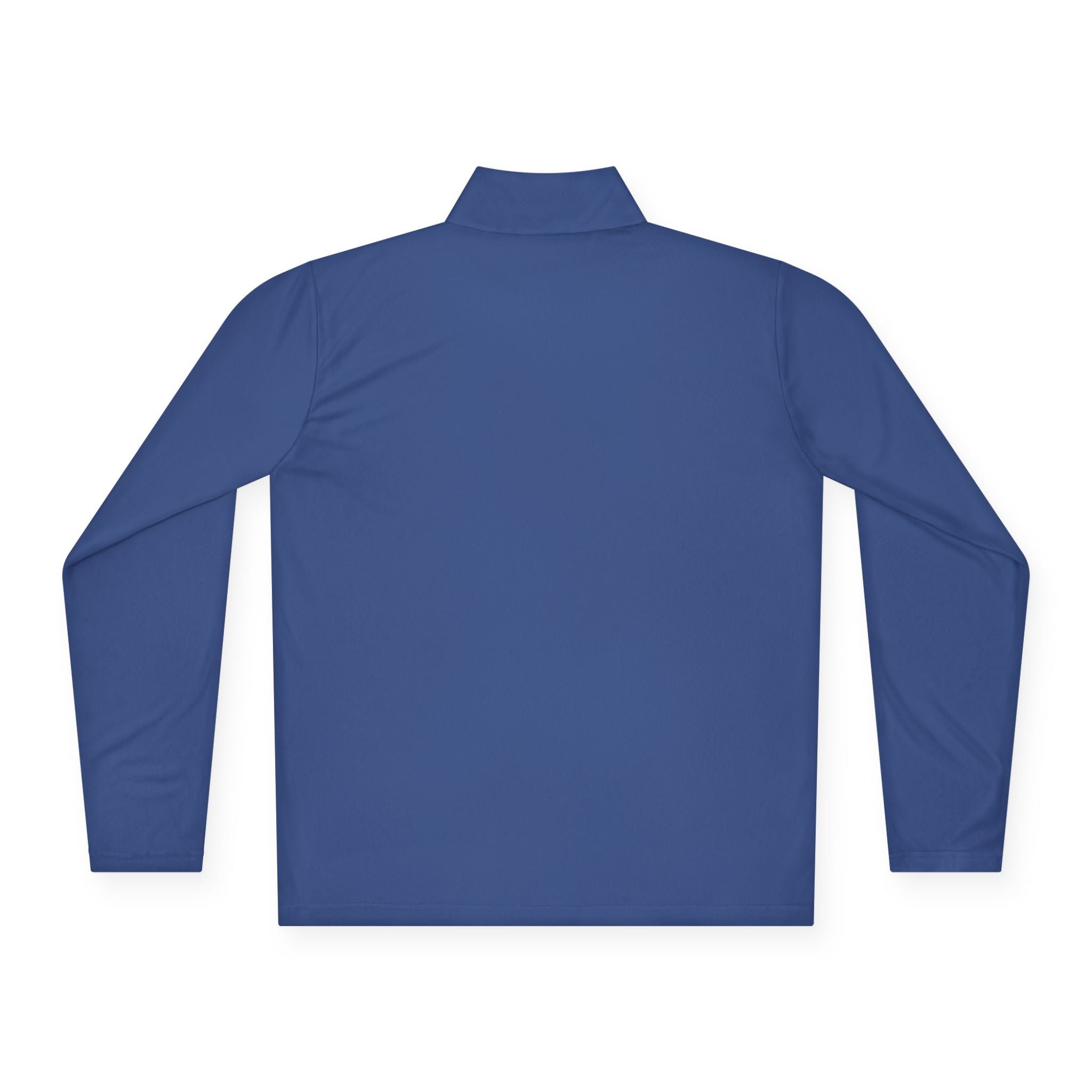 Quarter-Zip Pullover — Minimal Paw Emblem Chest Logo, Casual Outdoor Layer